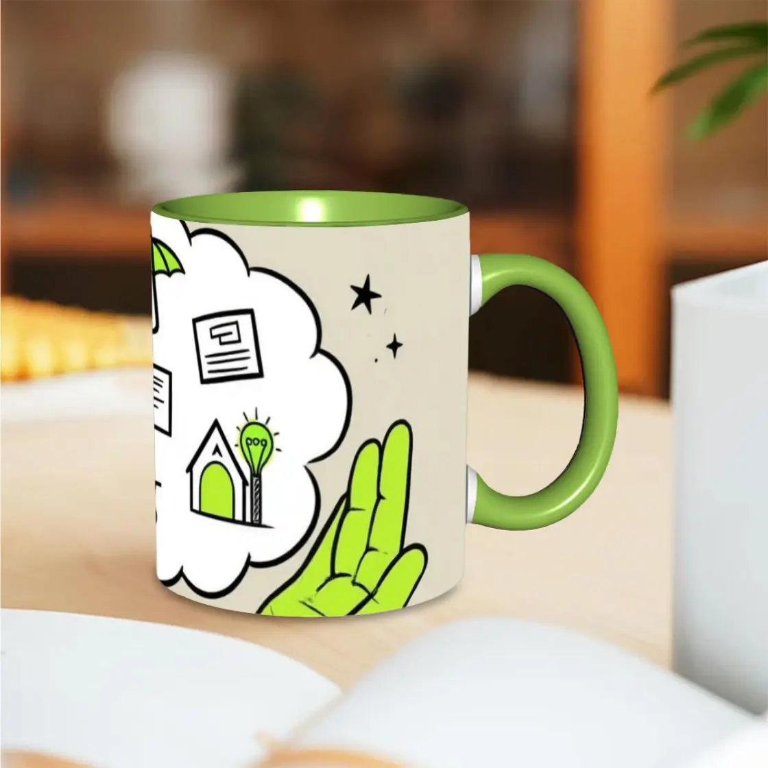 11oz Double Color Mug Printed in USA