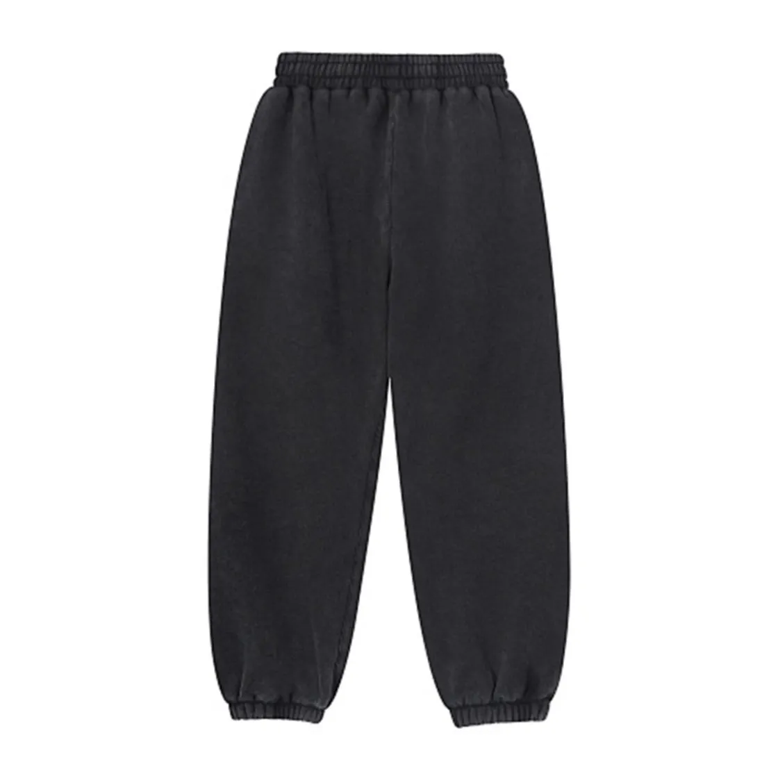 Heavyweight Fleece-Lined Washed Jogger Pants for Men|355GSM DTF