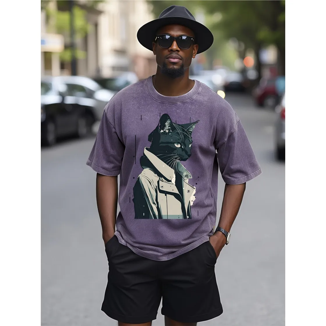 Unisex Heavyweight T-shirt Printed in USA| 230GSM Front & Back DTG
