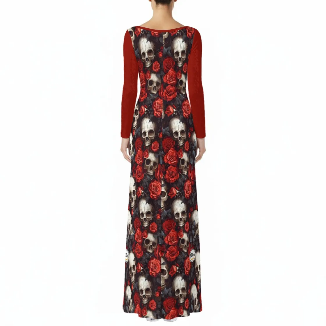All-Over Print Women's Velvet Shine Maxi Dress