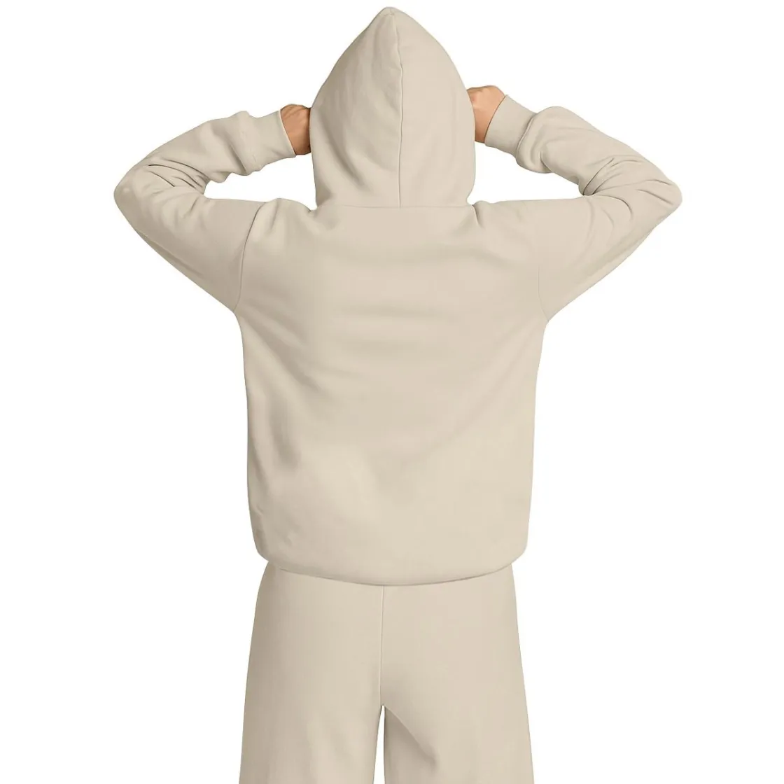 Women's Travel Nap Hoodie with Built-in Eye Mask|DTF