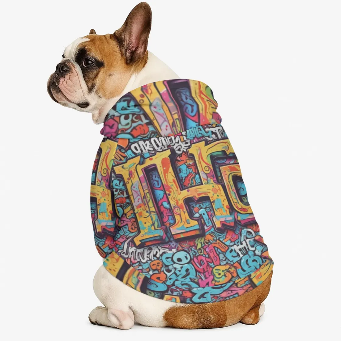 All-Over Print Hooded Sweatshirt|310GSM Cotton