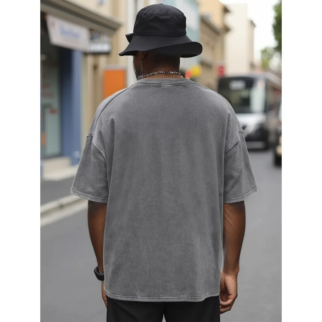 Unisex Heavyweight T-shirt Printed in USA| 230GSM Front DTF