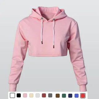 Women's Cropped Hoodie|DTF