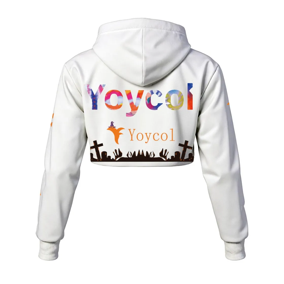 Women's Cropped Hoodie|DTF