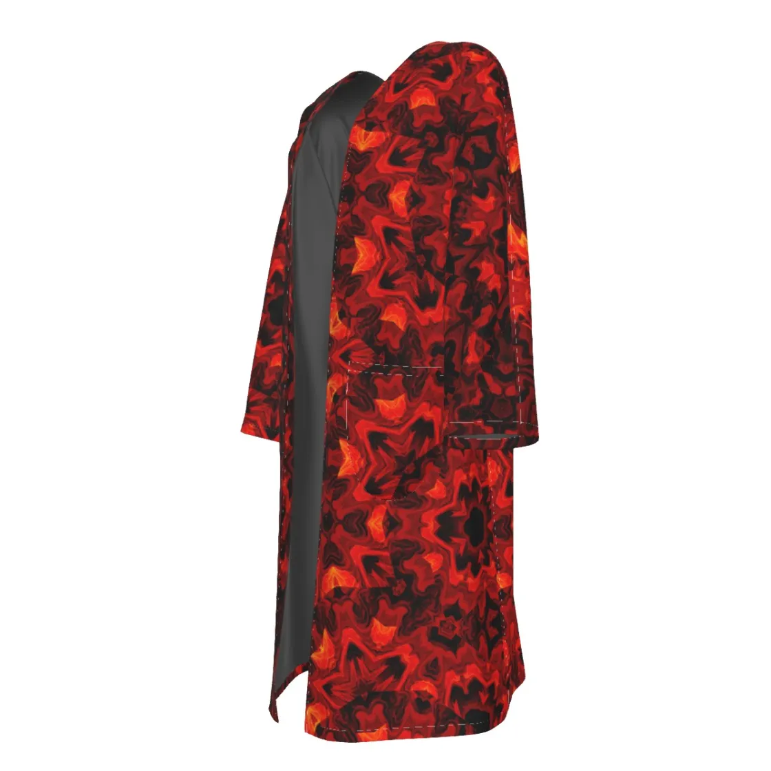All-Over Print Women's Long Trench Coat
