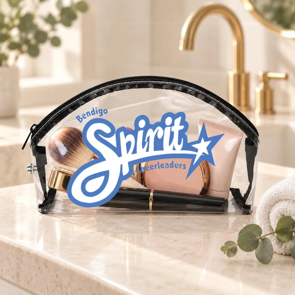 Transparent PVC Cosmetic Bag