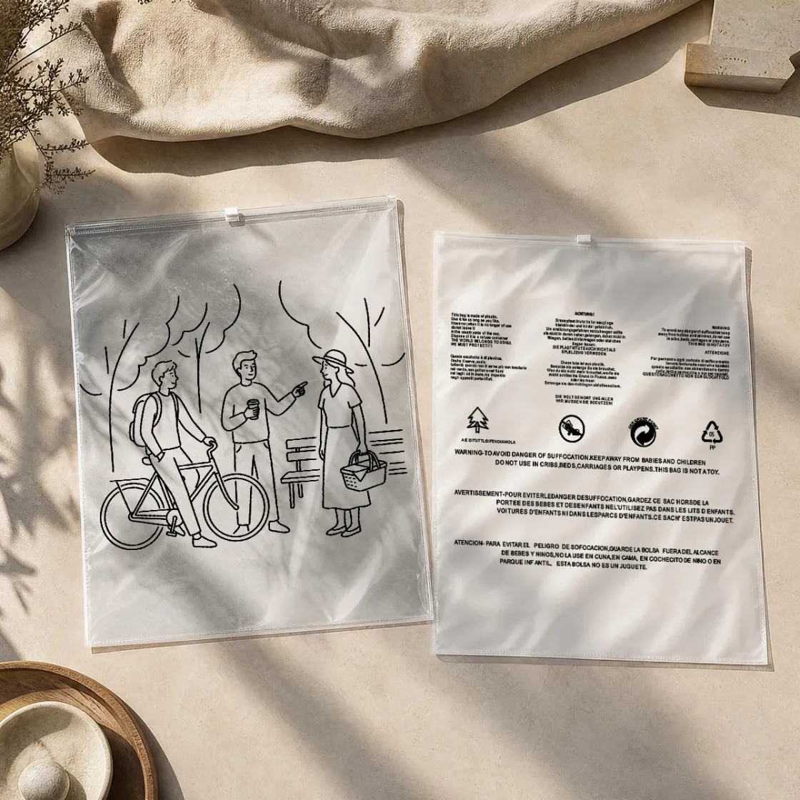 Medium PE Packaging Bags | Single-Sided Print