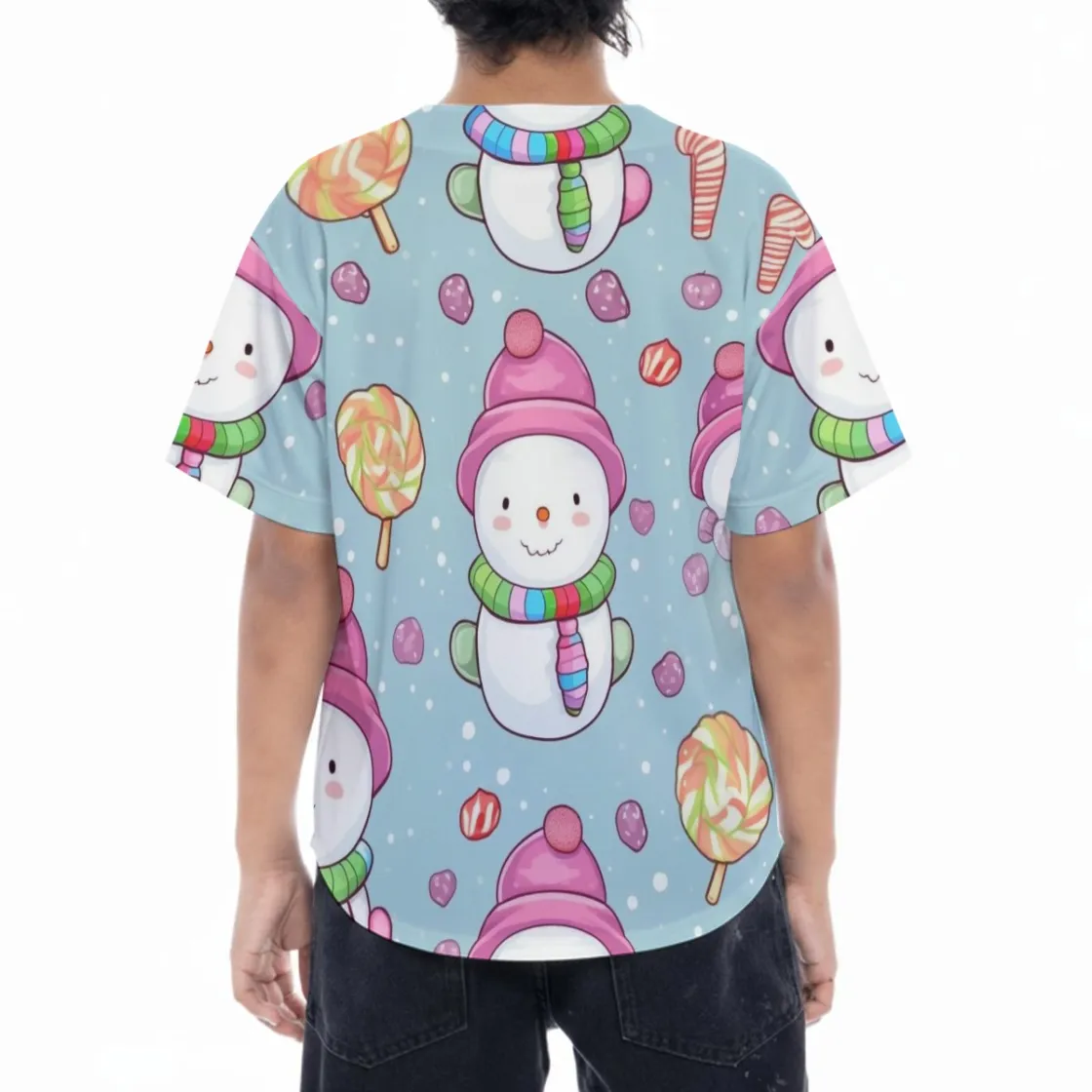 All-Over Print Kid's  Baseball Jersey