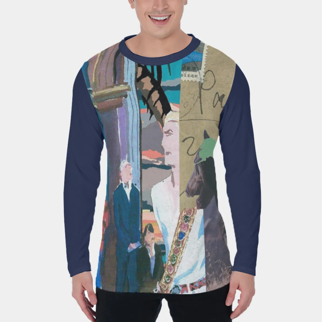 All-Over Print Long Sleeve T-Shirt
