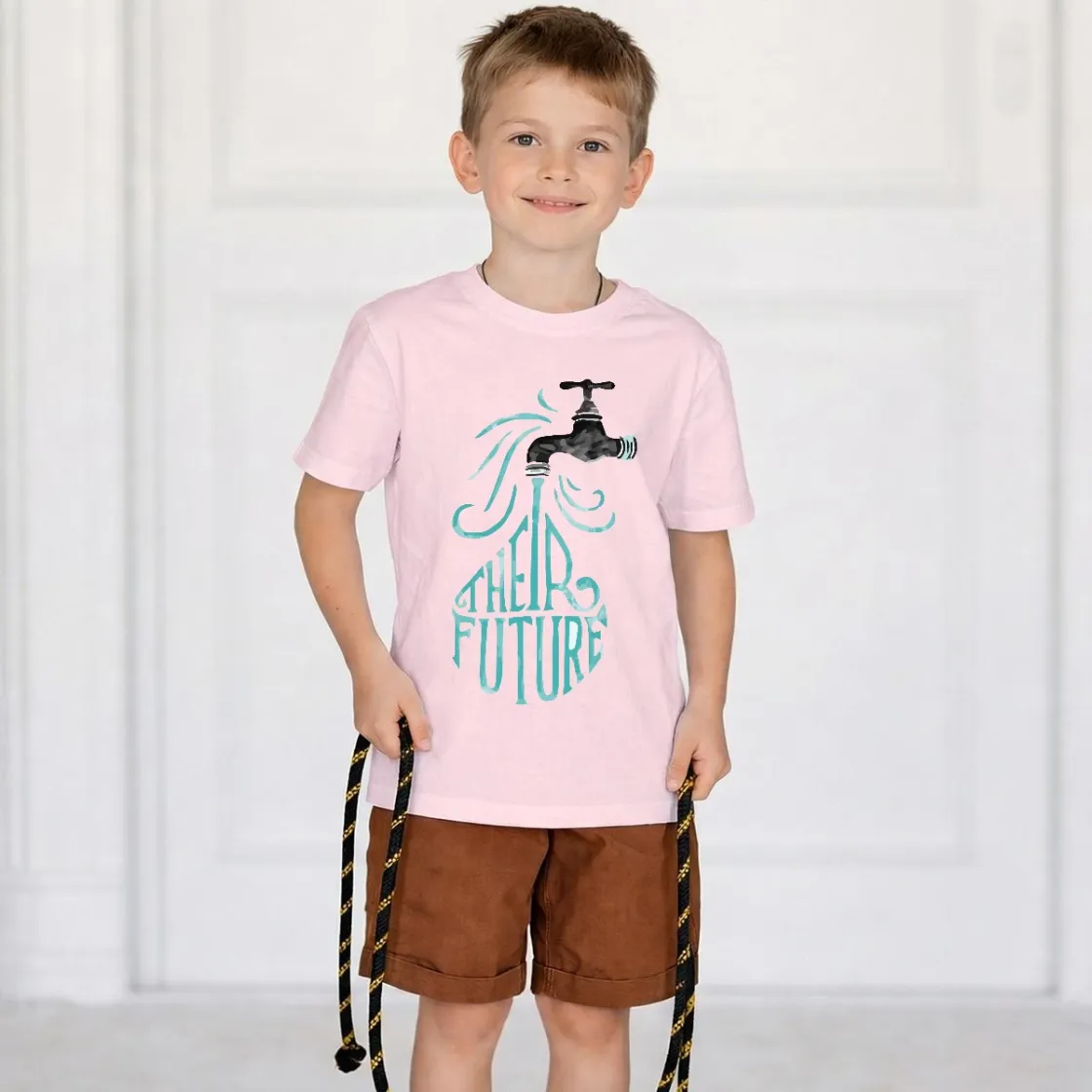 Kid's T Shirt Printed in USA|Gildan 5000B Double DTF