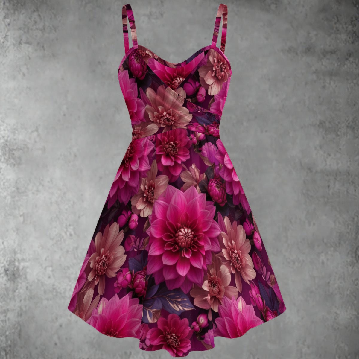 All-over print Women's Spaghetti Strap Dress (P957P)