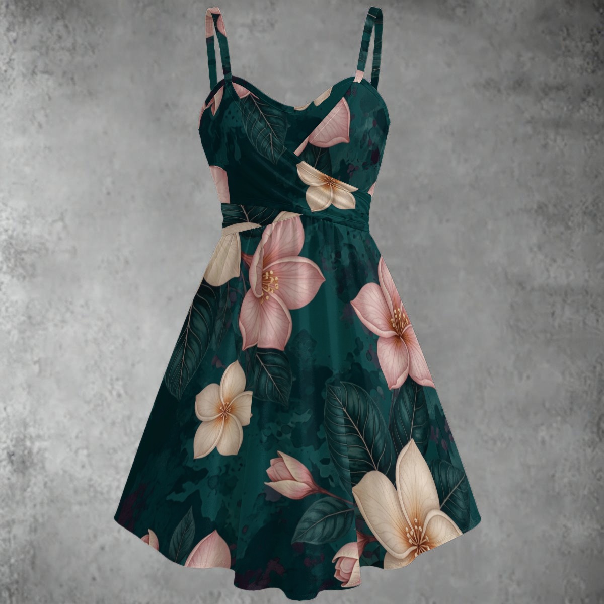 All-over print Women's Spaghetti Strap Dress (P95B4)