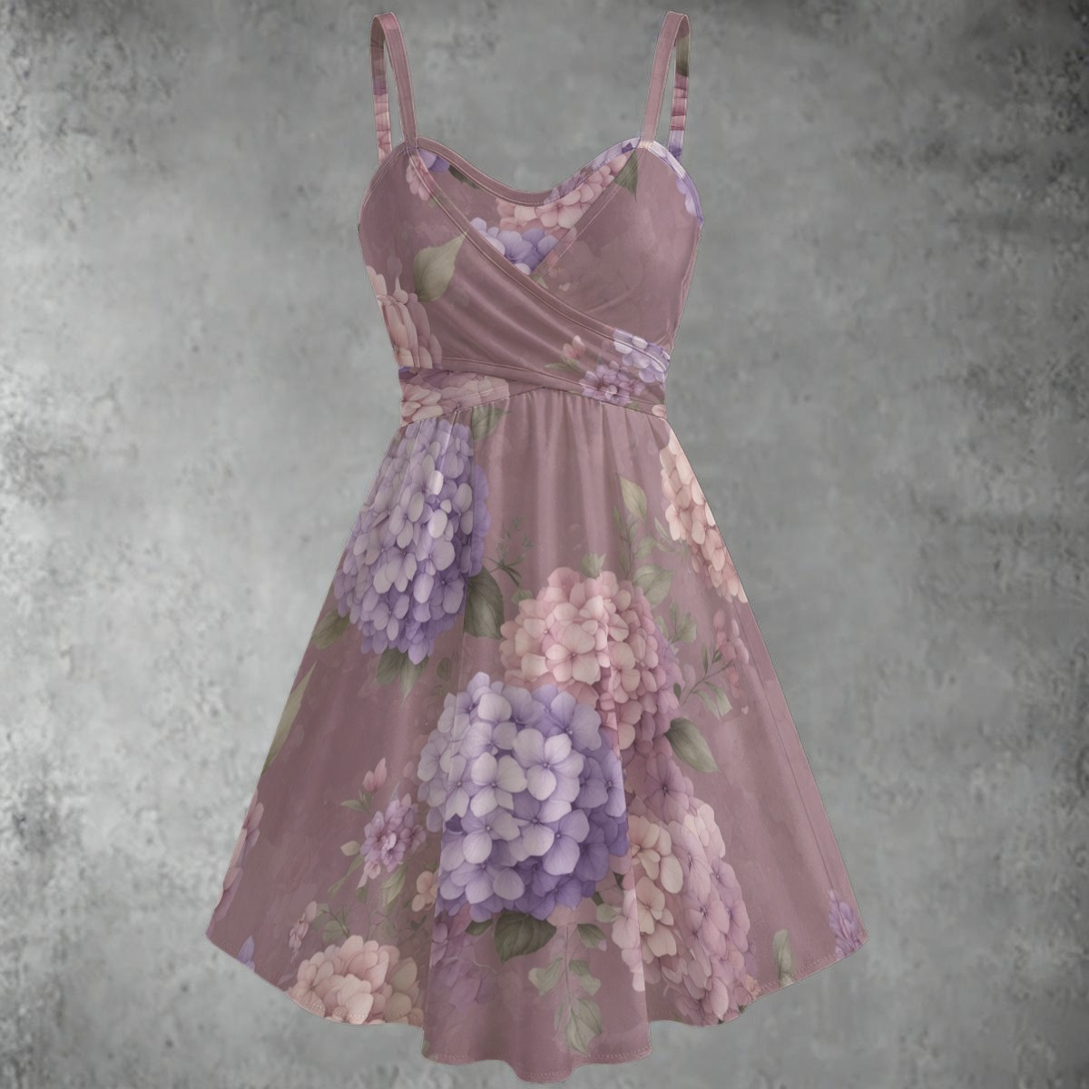 All-over print Women's Spaghetti Strap Dress (P959N)