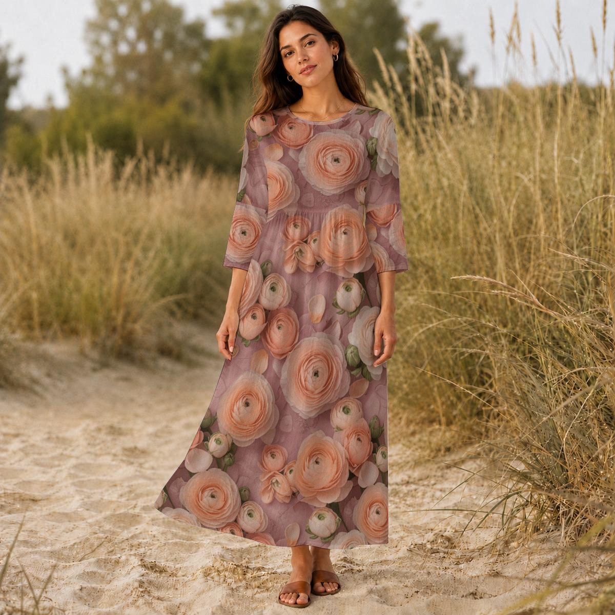 Long sleeve dress