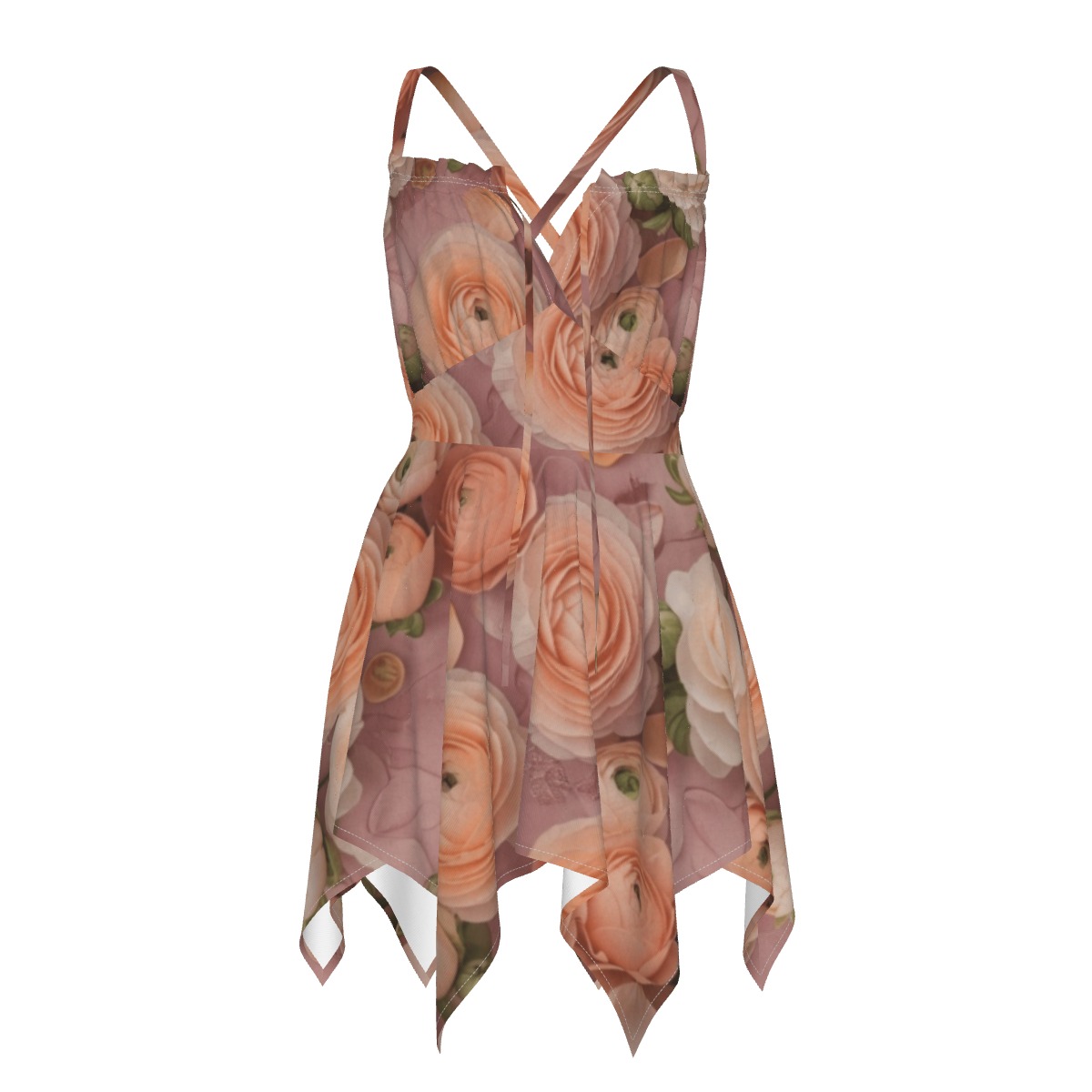 All-Over Print Women's Slip Dress (P9KL6)