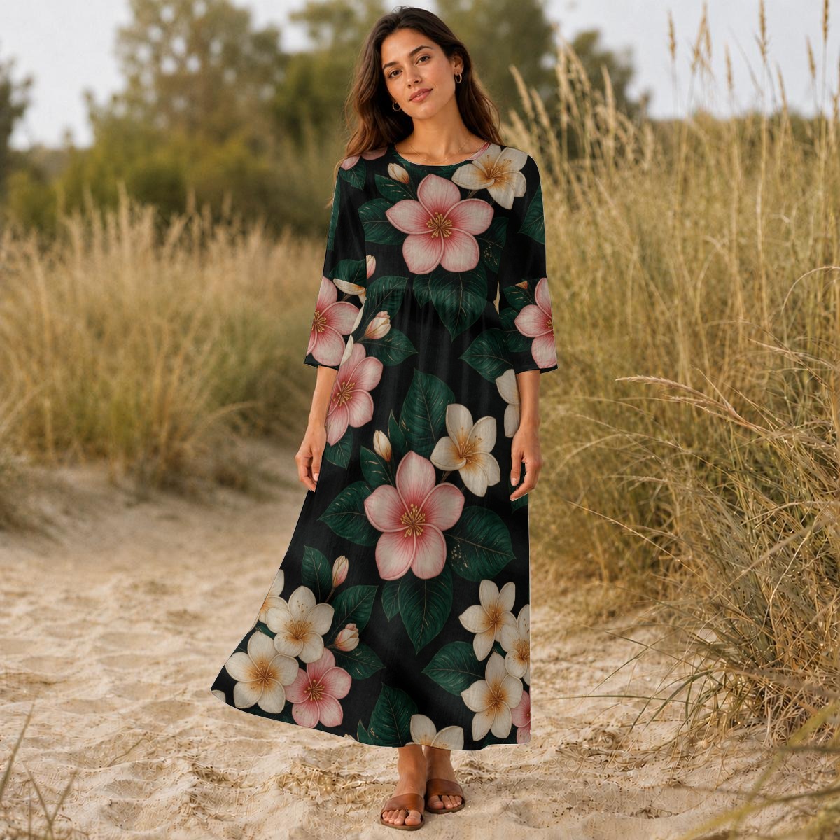 Long sleeve dress