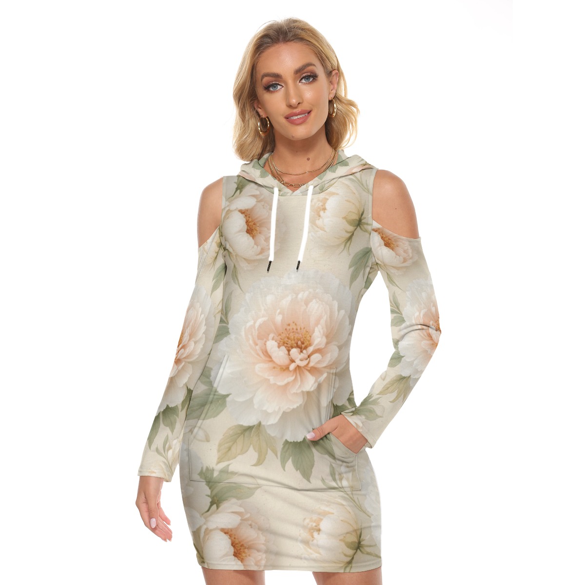 All-Over Print Women's Tight Dress (P9D8Q)