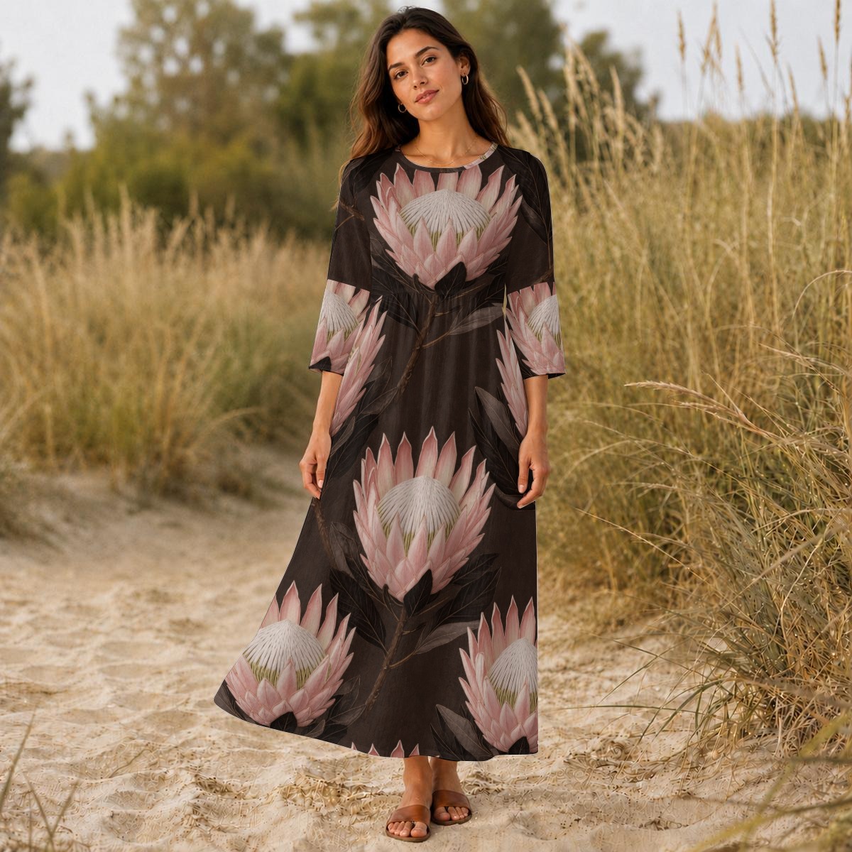 Long sleeve dress