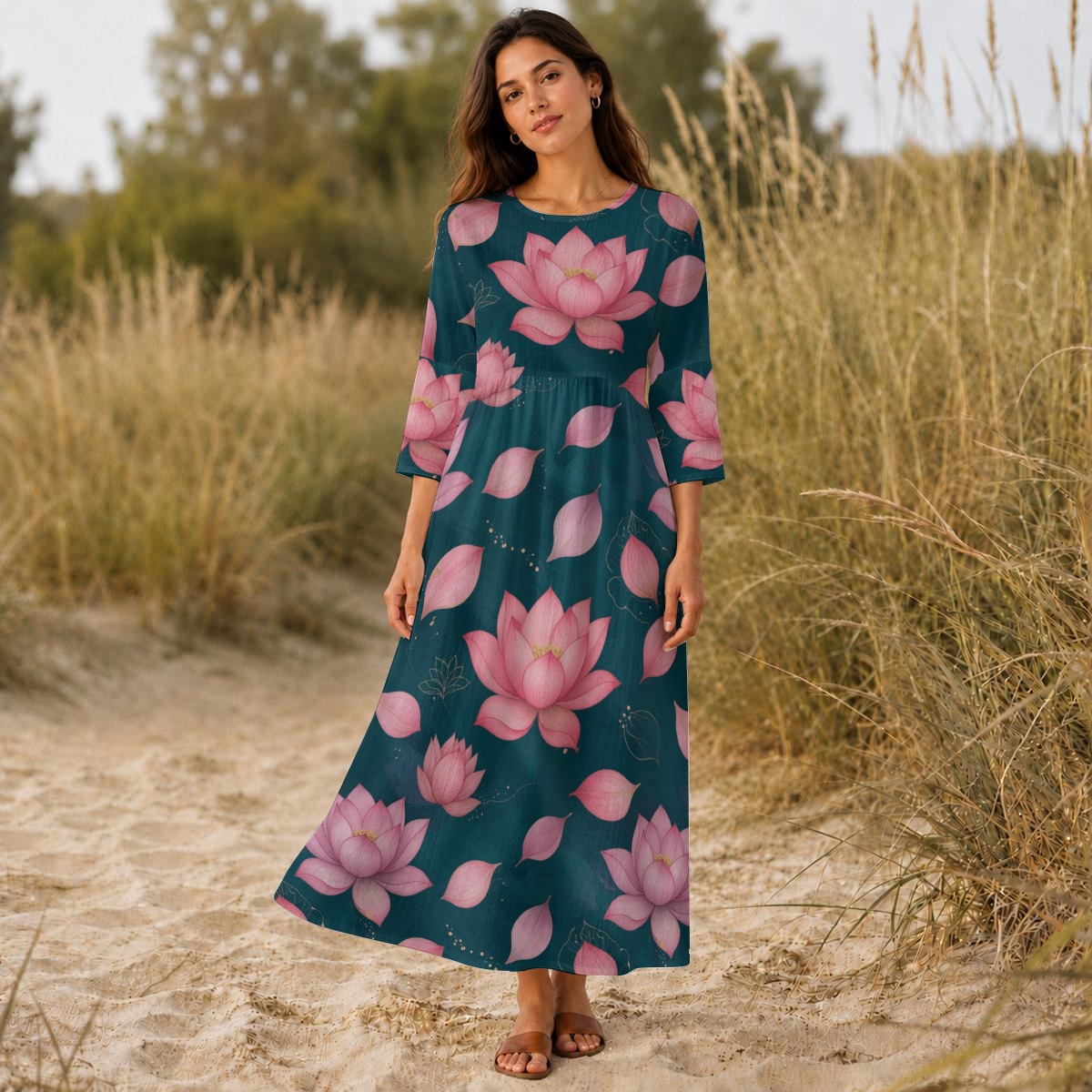 Long sleeve dress