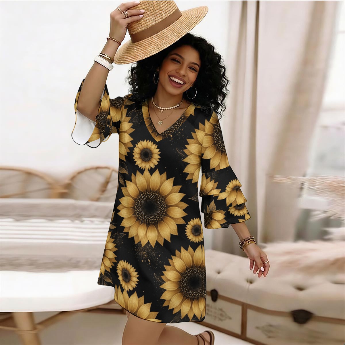 Ruffle dress