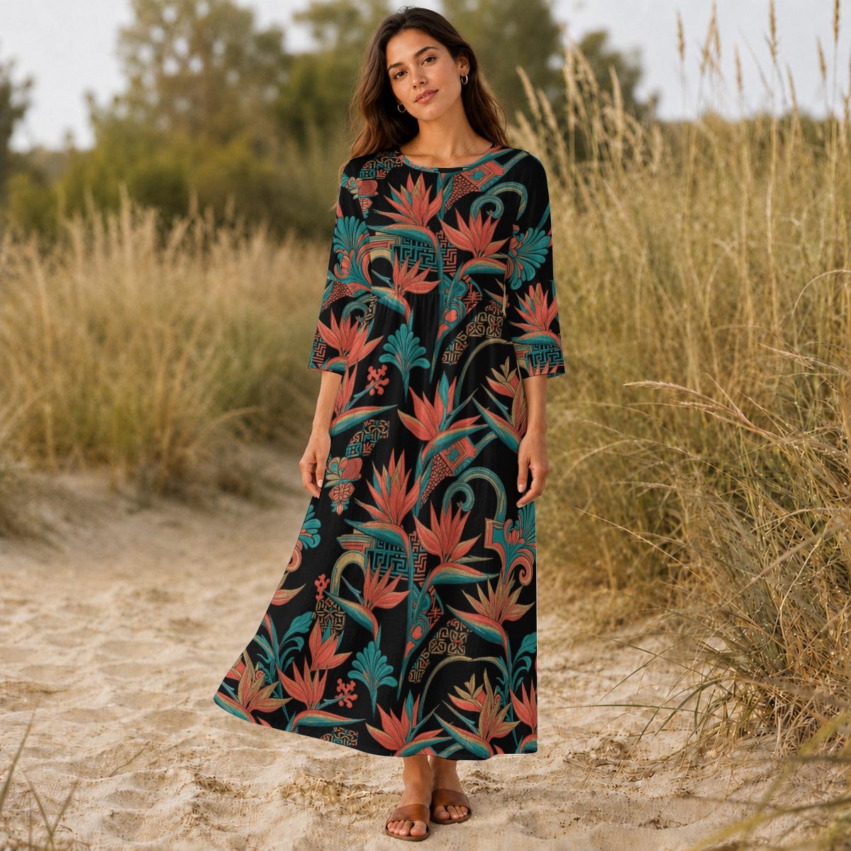 Long sleeve dress