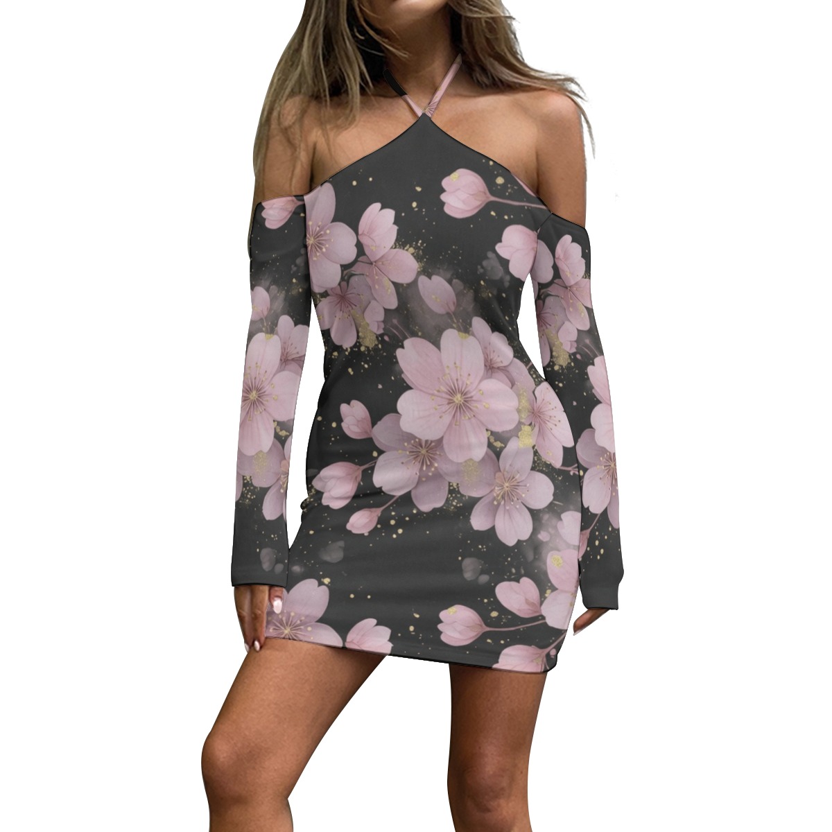 Sukienka typu halter