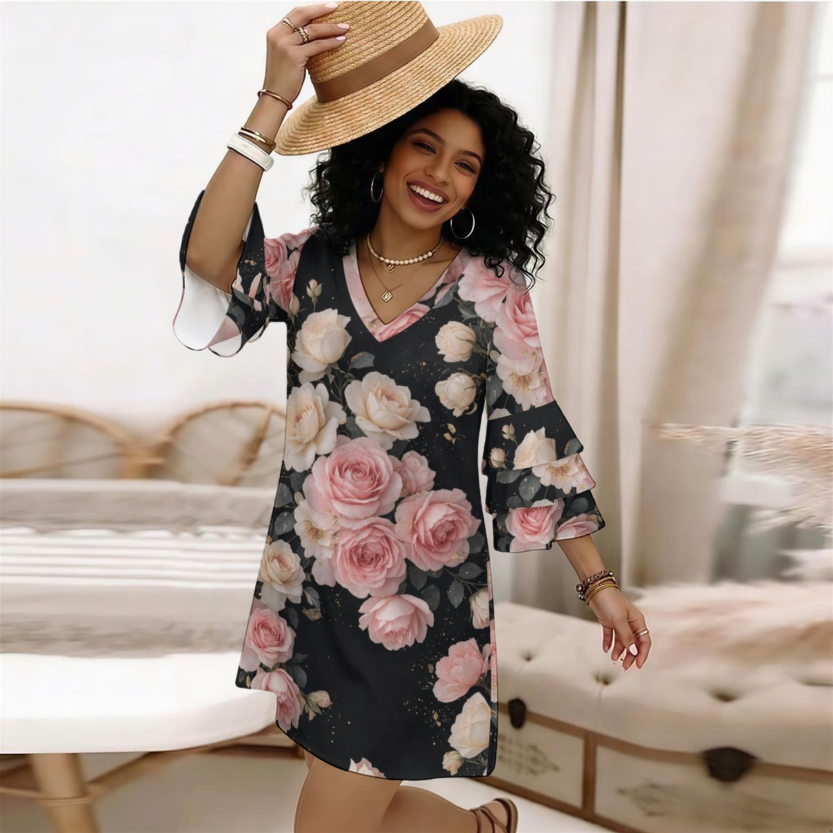 Ruffle dress