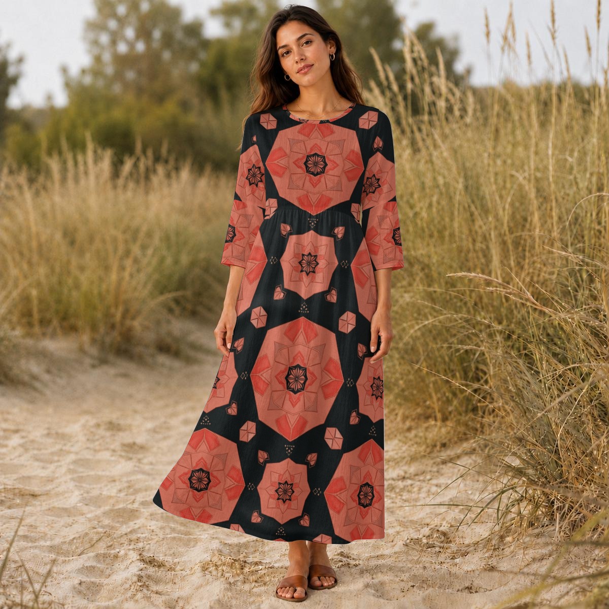 Long sleeve dress