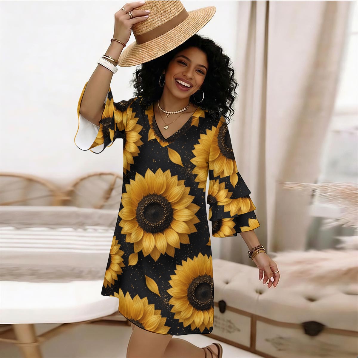 Ruffle dress