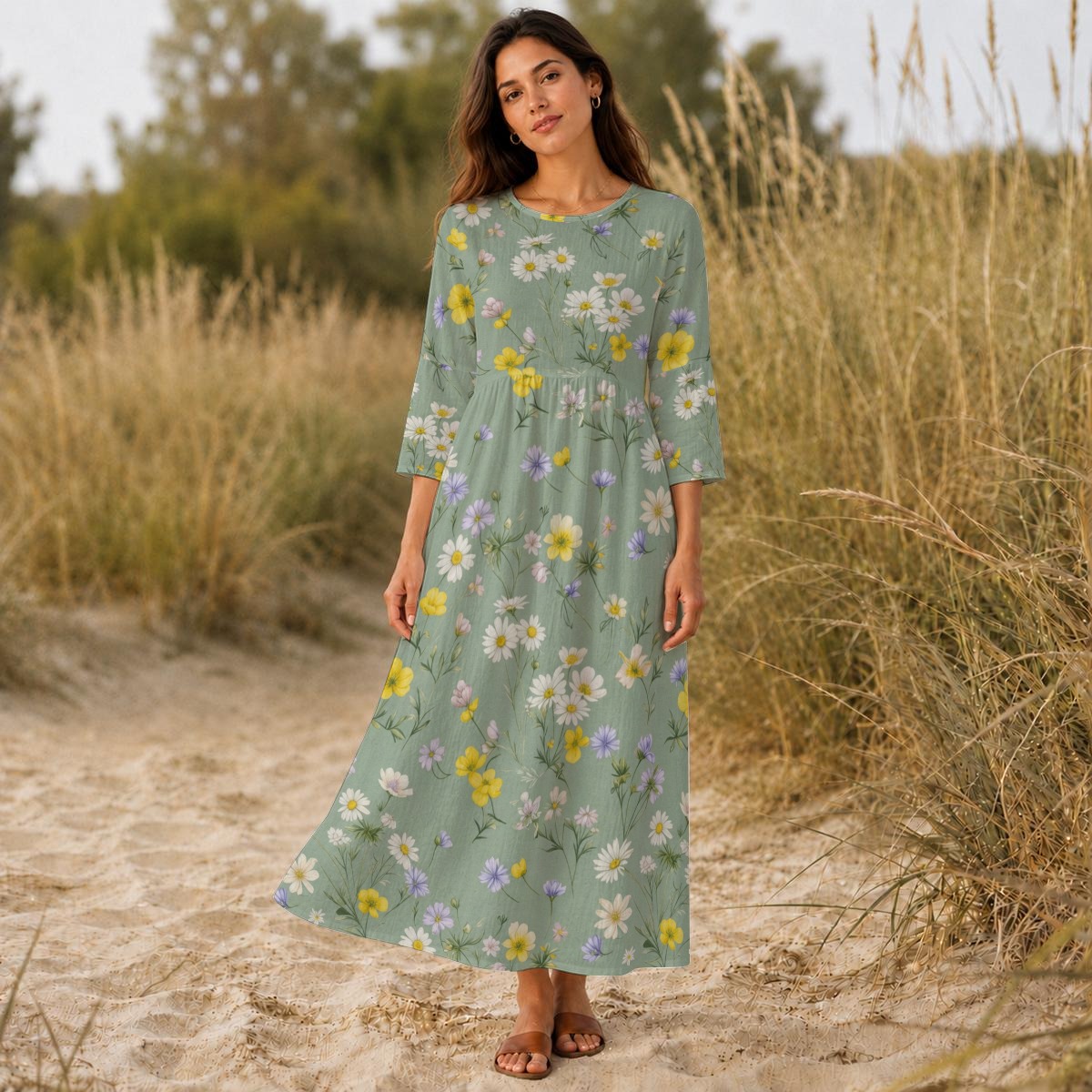 Long sleeve dress