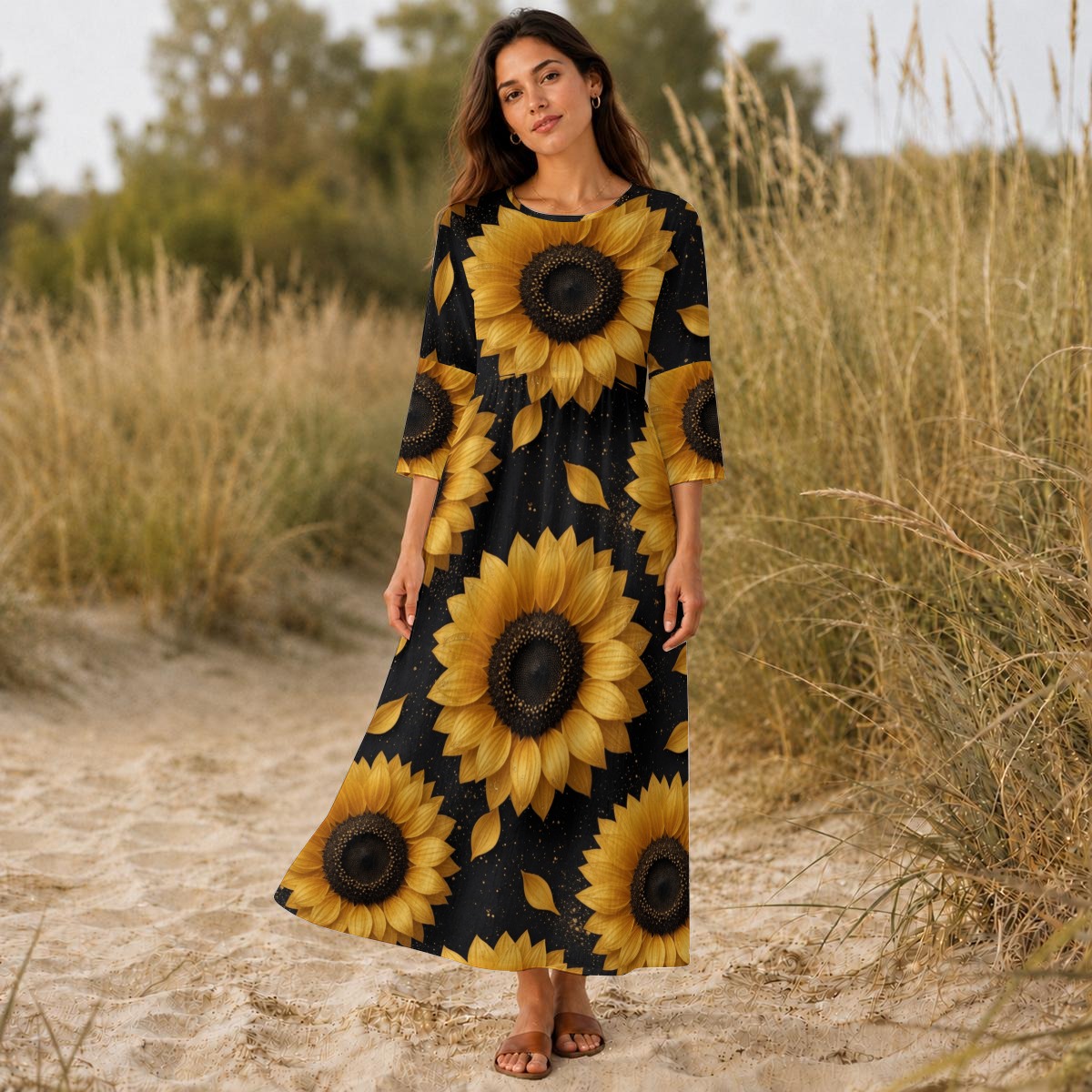 Long sleeve dress