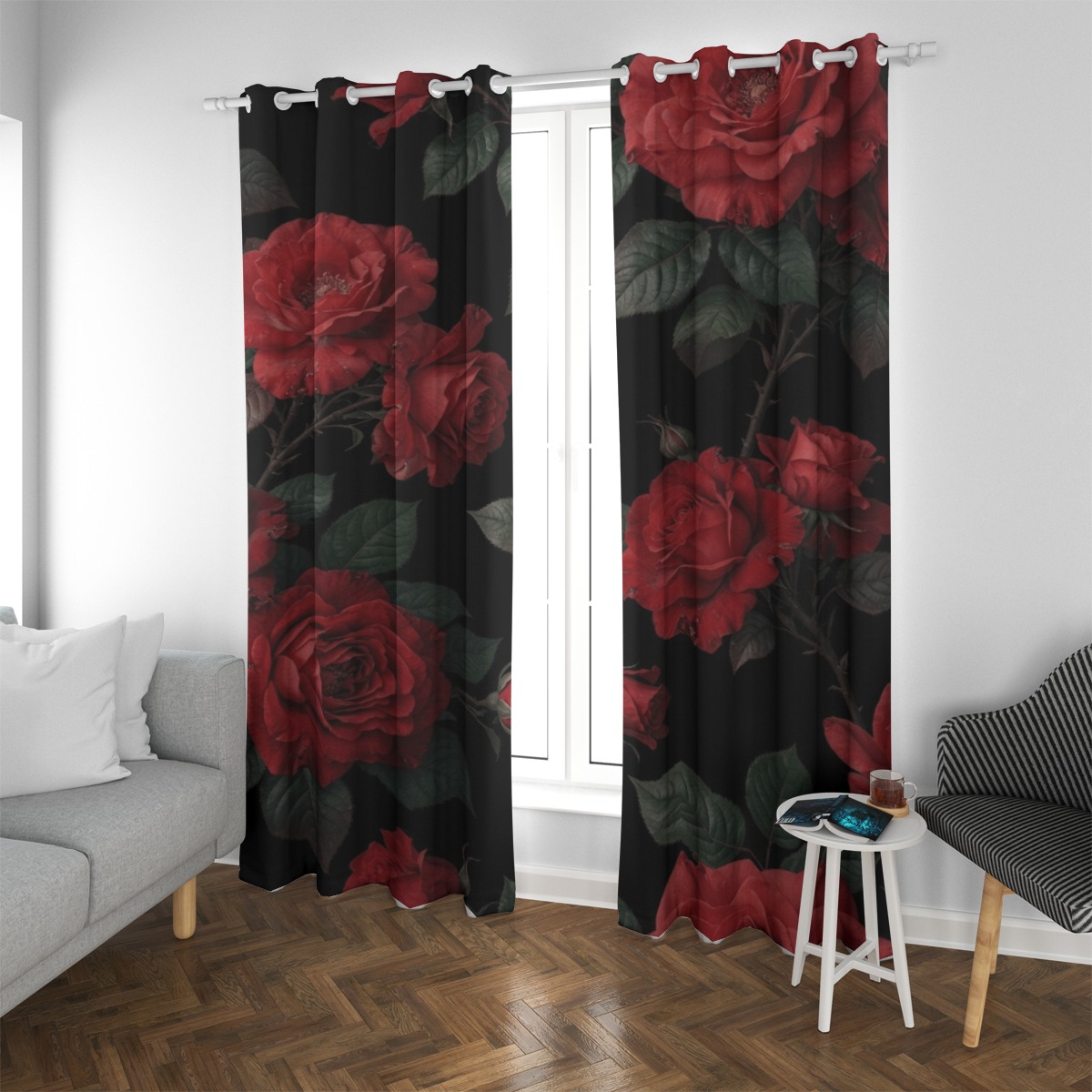 Grommet curtain