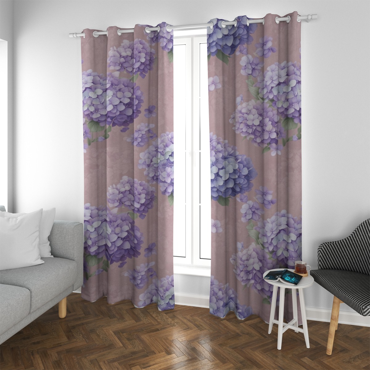 Grommet curtain