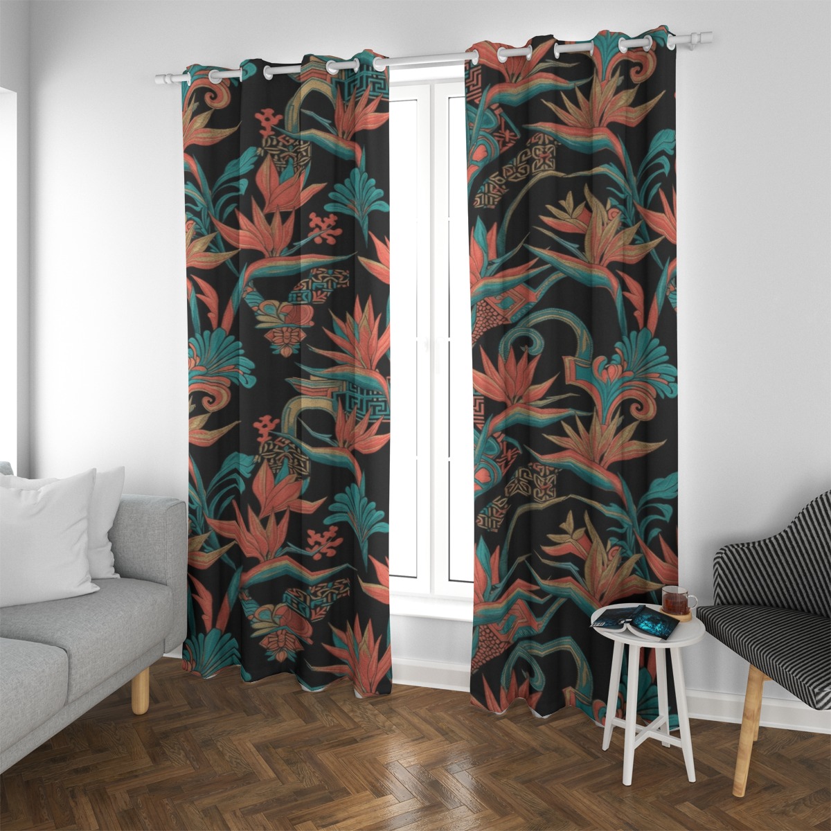 Grommet curtain