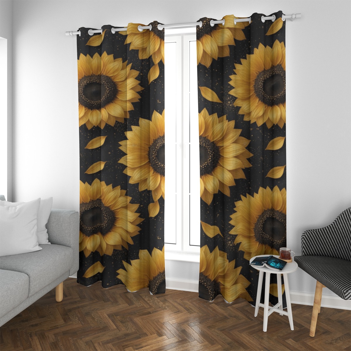 Grommet curtain