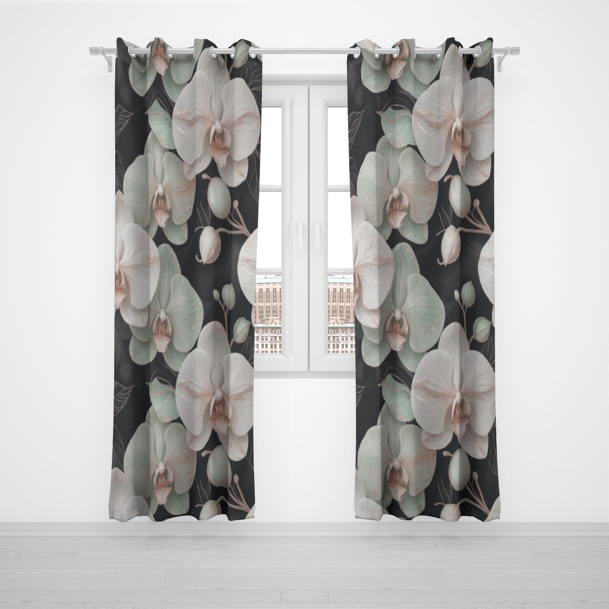 Grommet curtain