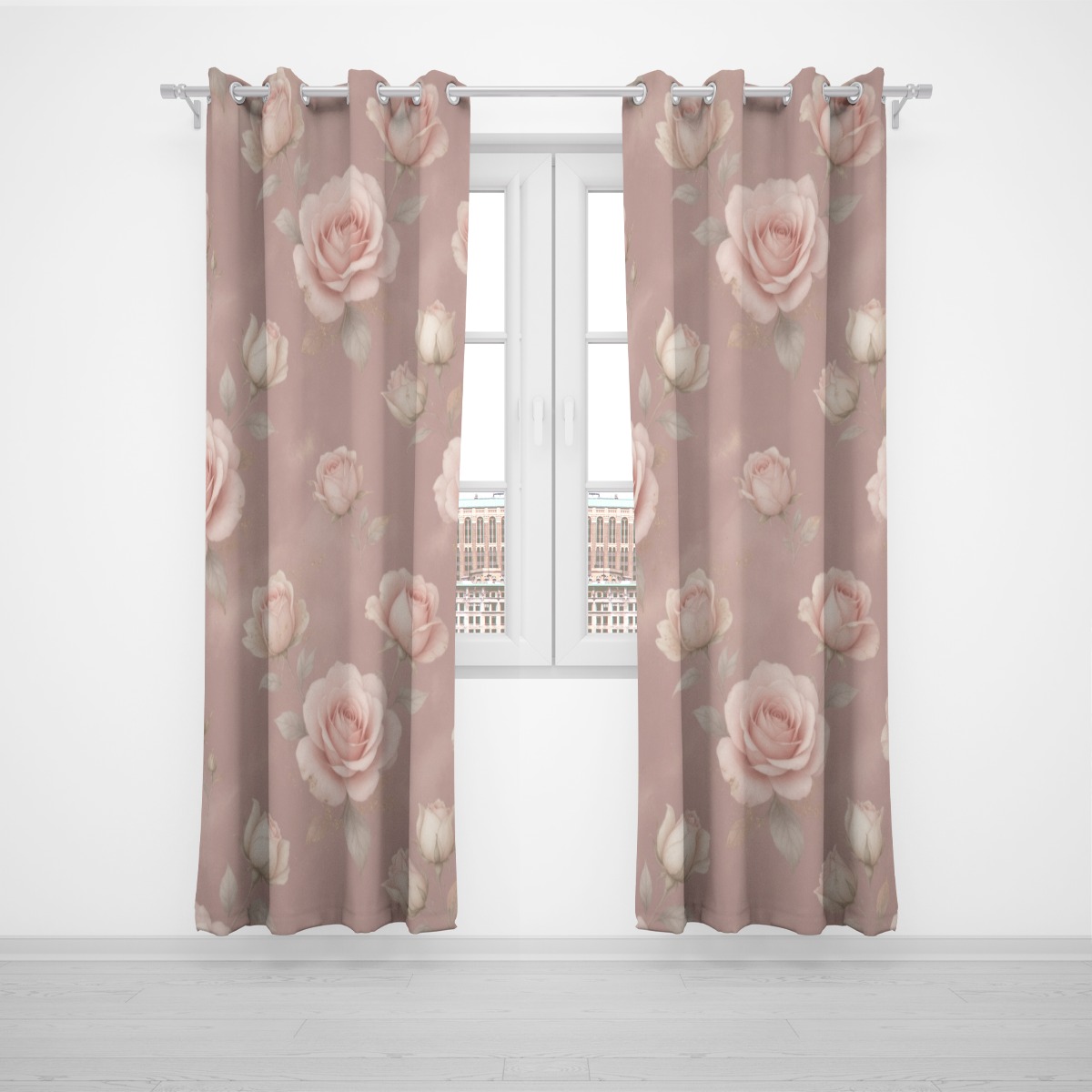 Grommet curtain