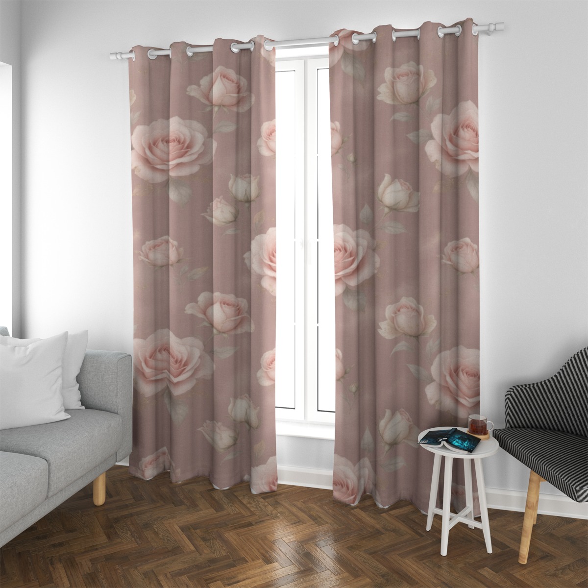 Grommet curtain