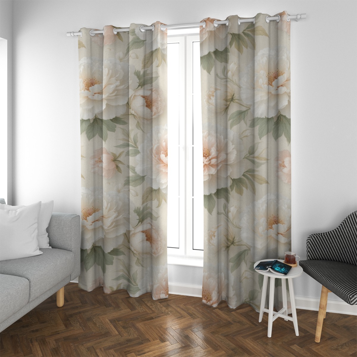 Grommet curtain