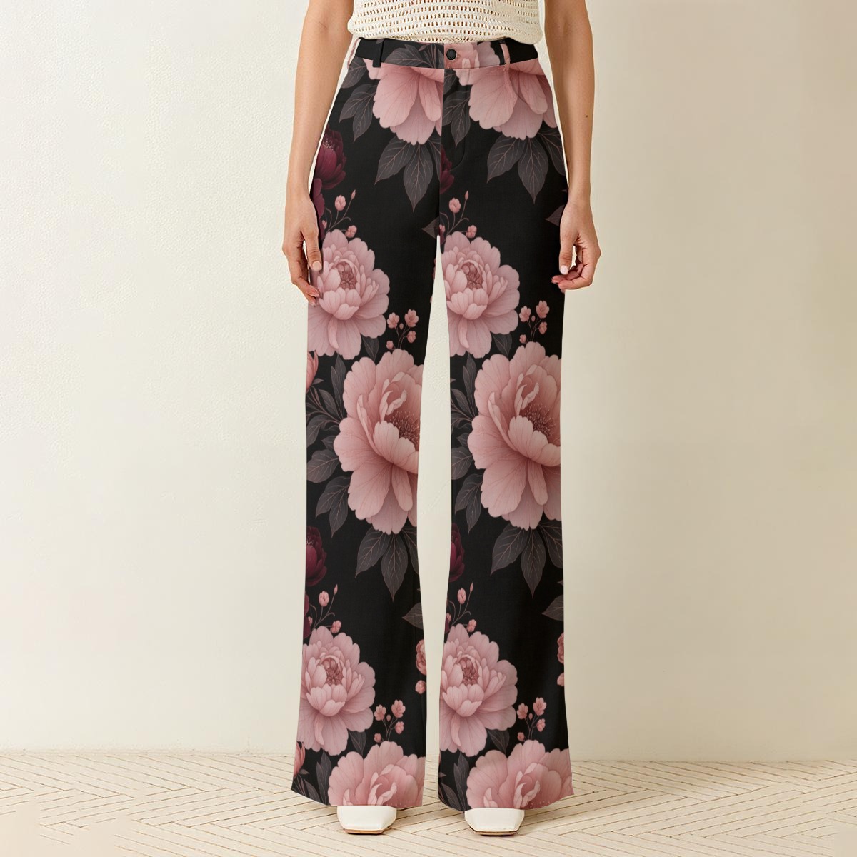 Wide-leg trousers