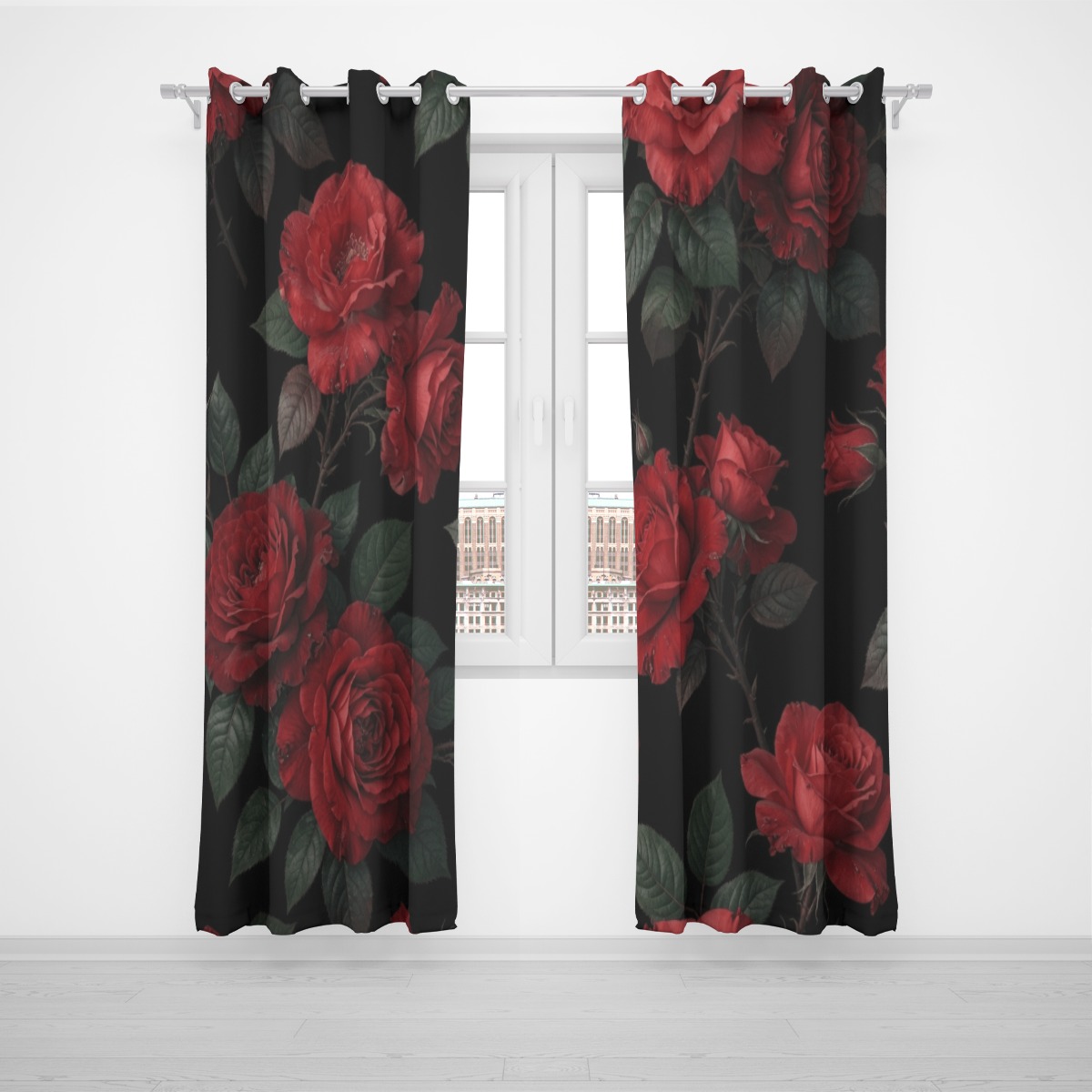 Grommet curtain