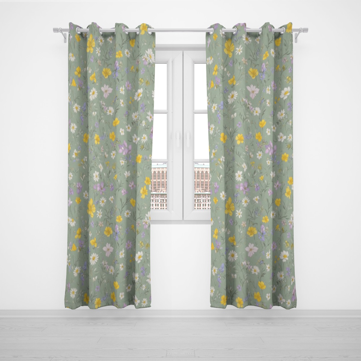 Grommet curtain
