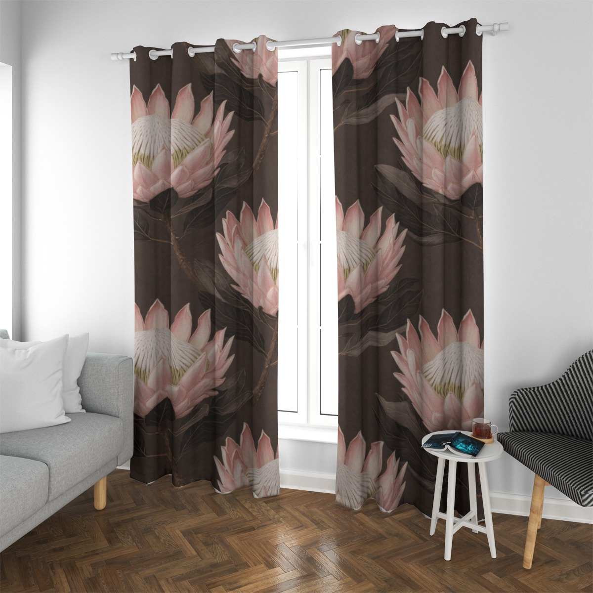Grommet curtain