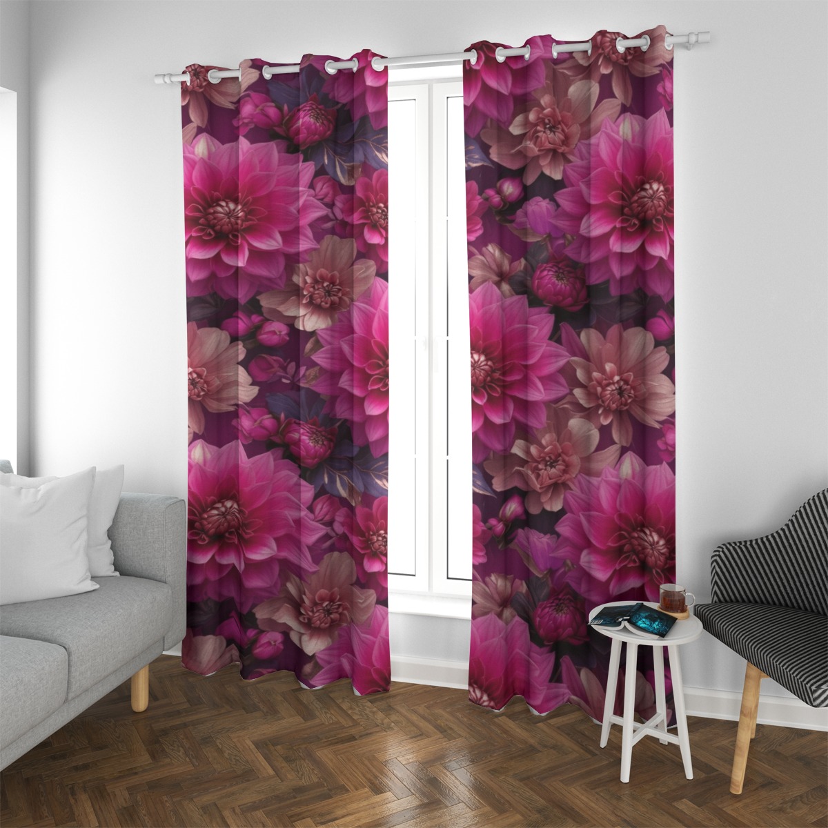 Grommet curtain