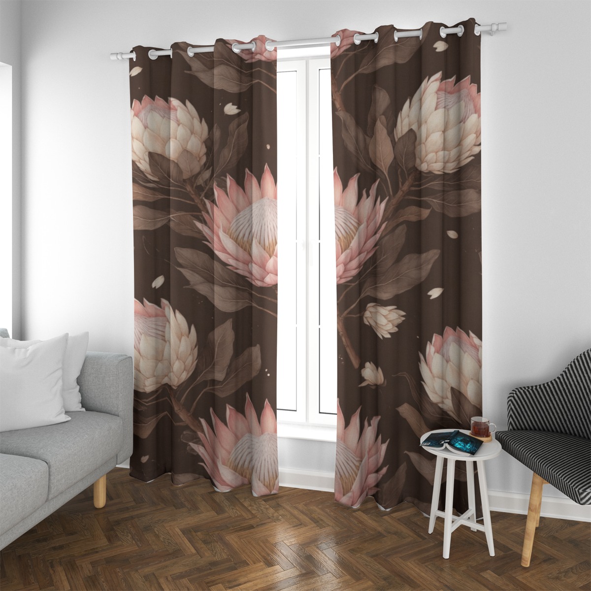 Grommet curtain