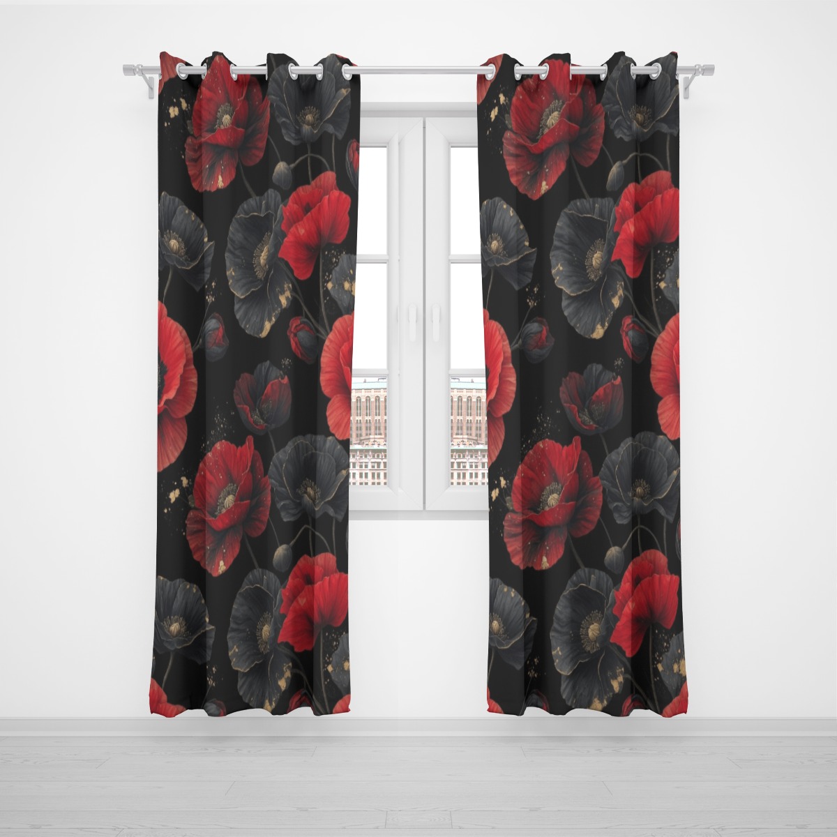 Grommet curtain