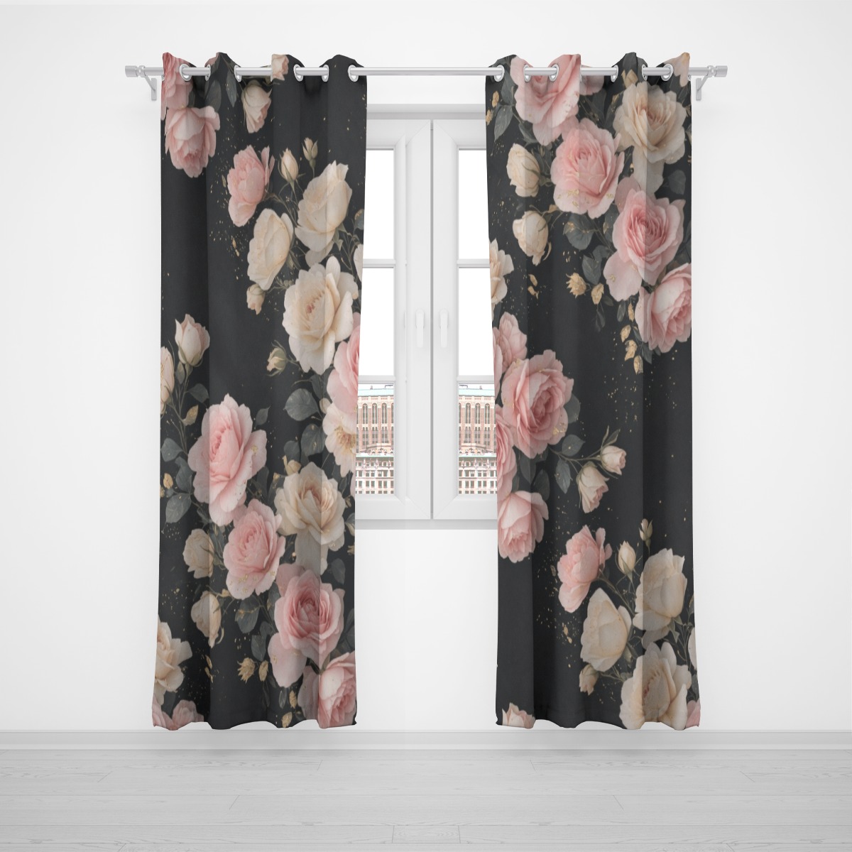 Grommet curtain