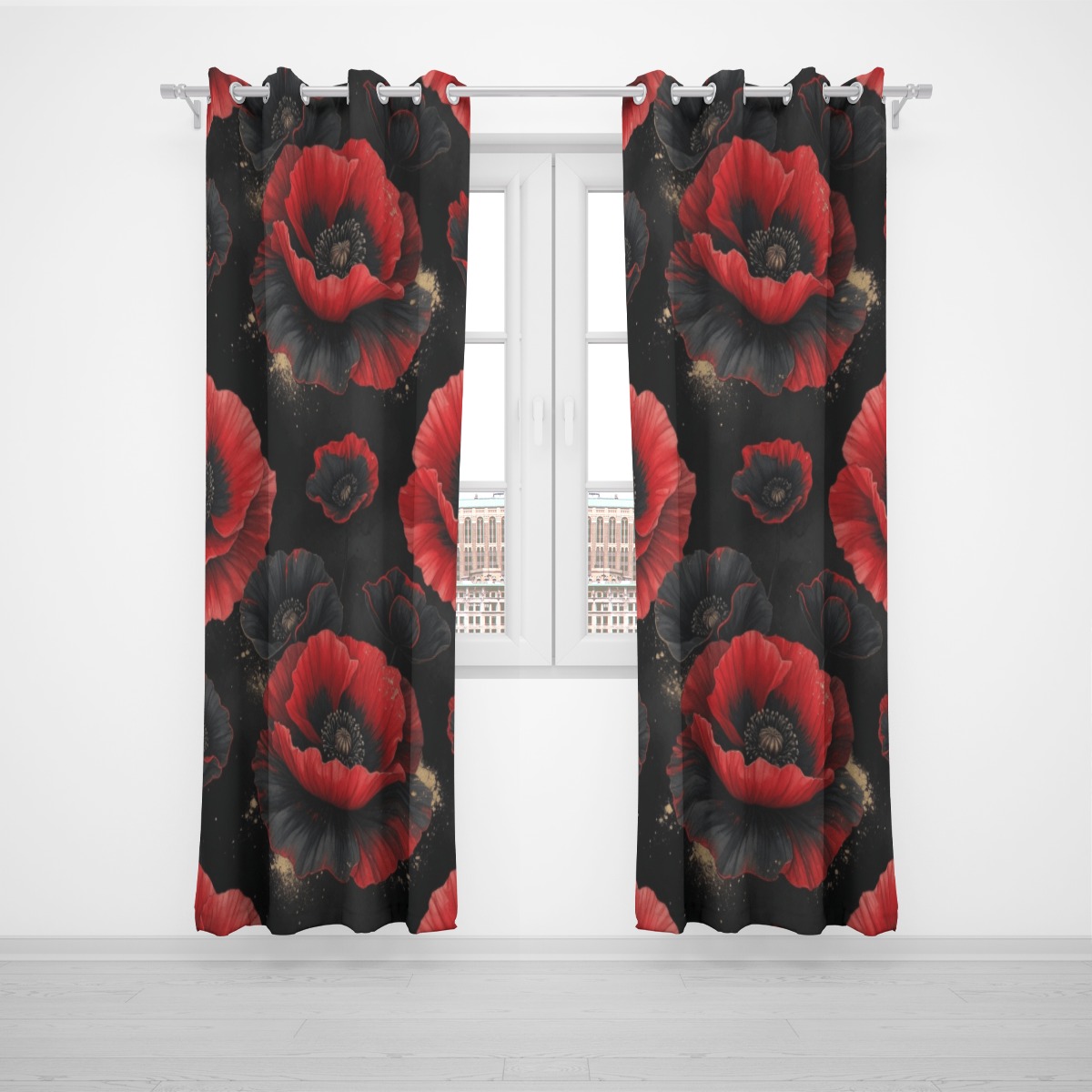 Grommet curtain