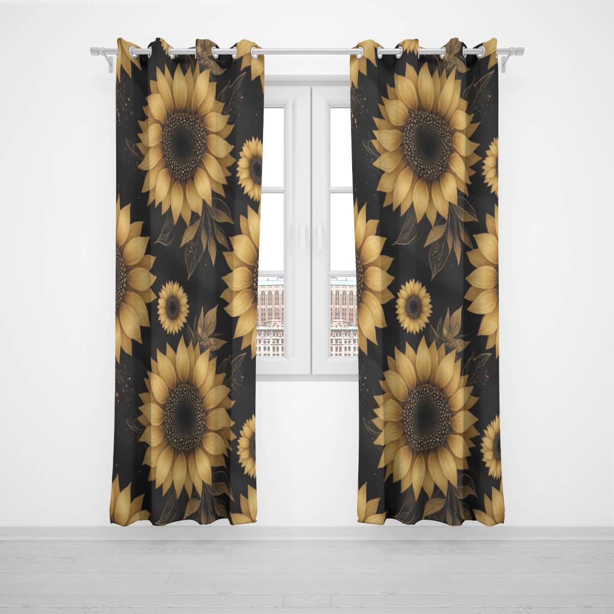 Grommet curtain